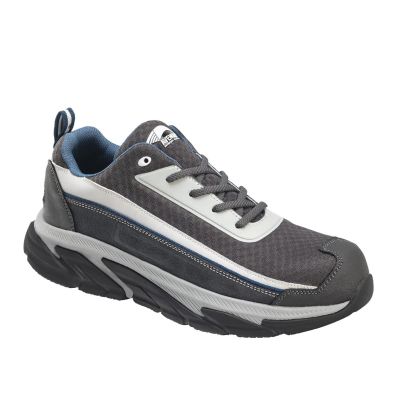 FSIA651-6.5W image(0) - Avenger Work Boots - Electra Series - Men's Low Top Athletic Shoe - Aluminum Toe - AT | SD | SR - Grey - Size: 6.5W
