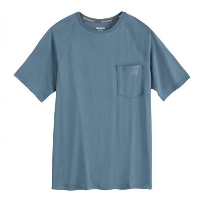 VFIS600DL-RG-M image(0) - Workwear Outfitters Perform Cooling Tee Dusty Blue, Medium