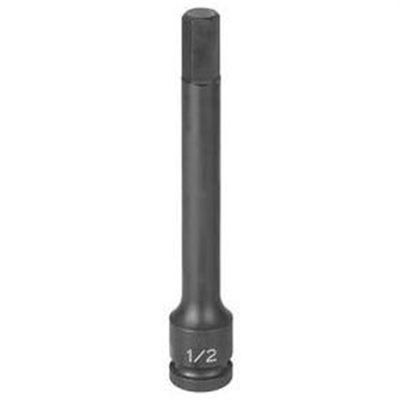 GRE29176M image(0) - Grey Pneumatic 1/2" Drive x 17mm Hex Driver 6" Length