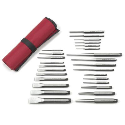 KDT82306 image(0) - GearWrench 27 pc punch and chisel set