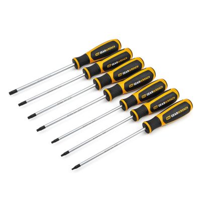 KDT80071H image(0) - GearWrench 7 Pc. Torx® Dual Material Screwdriver Set