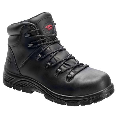 FSIA7223-6.5W image(0) - Avenger Work Boots Avenger Work Boots - Framer Series - Men's High-Top Boot - Composite Toe - IC|EH|SR|PR - Black/Black - Size: 6'5W