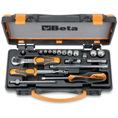 BTA009000977 image(0) - Beta Tools USA 900MB/C19-11 BI-HEX Sockets + 8 Accessories