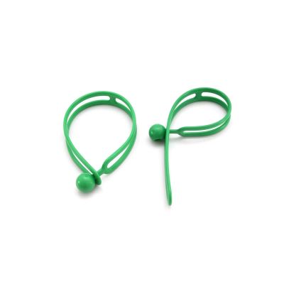 BLBBBRT01-10-GN image(0) - Blubird Rapid Tie 16" Non Marring Adjustable Extendable Strap, Patented, Made in USA - 10 Pack - Green