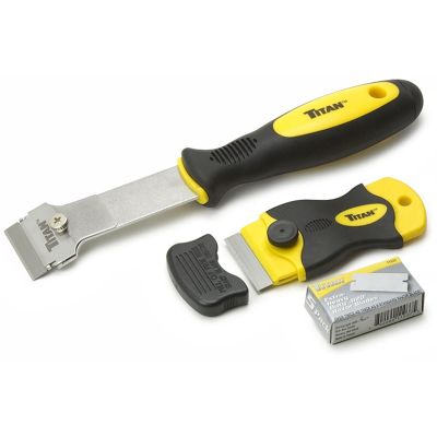 TIT17002 image(0) - TITAN 2 Pc. Multi-Purpose Razor Scraper Set