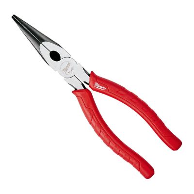 MLW48-22-6101 image(0) - 8" COMFORT GRIP LONG NOSE PLIERS