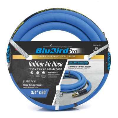 BLBBBPROJH3450 image(0) - BluBird BluBird Pro Rubber Jack Hammer Air Hose Assembly 3/4" x 50'