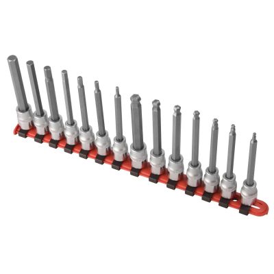 SUN9921 image(0) - Sunex 14-Piece 3/8 in. Drive Metric Long Ba