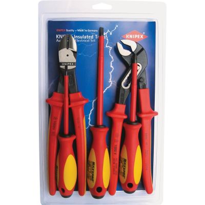 KNP989820US image(0) - 5 Pc. Knipex Automotive Insulated Tool Set