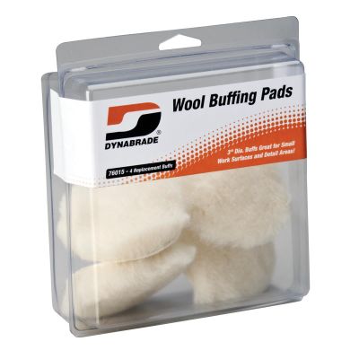 DYB76015 image(0) - 3" Synthetic Wool Pads (Four in clear pkg.)