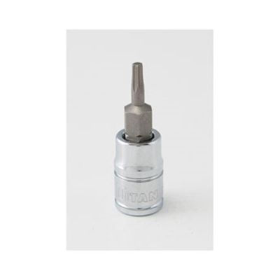 TIT66910 image(0) - TITAN 1/4" DR T10 TORX BIT SOCKET