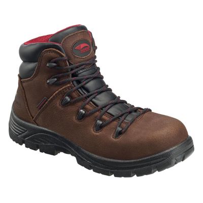 FSIA7221-8.5W image(0) - Avenger Work Boots Framer Series - Men's High-Top Boot - Composite Toe - IC|EH|SR|PR - Brown/Black - Size: 8.5W