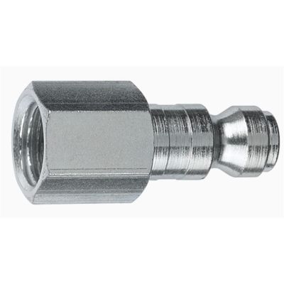 AMFCP10-23-10 image(0) - Amflo 1/2" Coupler Plug with 3/8 Female threads Automotive T Style- Pack of 10