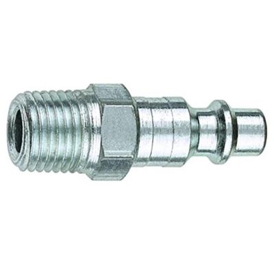 AMFCP21-10 image(0) - Amflo 1/4" Coupler Plug with Male 1/4" Threads I/M Industrial- Pack of 10