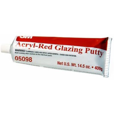 MMM05098 image(0) - 3M 3M Acryl Putty, 05098, Red, 14.5 oz