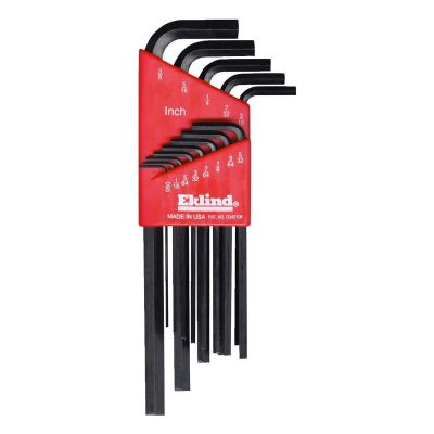 EKL10213 image(0) - Eklind Tool Company HEX KEY SET 13 PC SAE LONG .050-3/8IN.