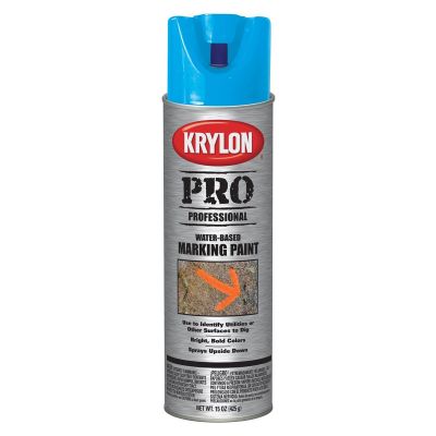 DUP7325 image(0) - Krylon Fluorescent Blue Marking Paint