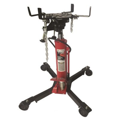 INT3052A image(0) - AFF - Transmission Jack - Hydraulic - Telescopic - Two Stage - 1,100 Lbs. Capacity - 37" Min H to 78" High H - Manual Foot Pedal / Air Assist - Double Pump Quick Lift