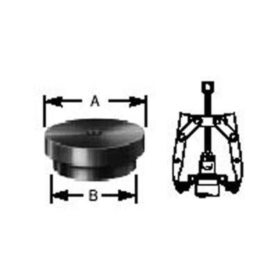 OTC8070 image(0) - OTC PULLER STEP PLATE ADAPTER 2-7/8 & 2-3/8IN. DIA