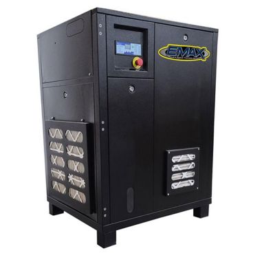 EMXERI0050001 image(0) - EMAX EMAX 5HP 1PH Industrial Rotary Screw Compressor-Cabinet Only