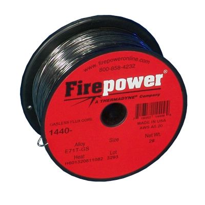 FPW1440-0235 image(0) - Firepower MIG WIRE FLUX COATED .035 2LB