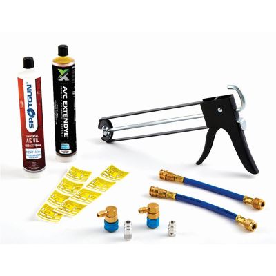 UVU490100 image(0) - UVIEW Spotgun Universal Oil/Dye (8 oz.) kit for R134a/R1234YF