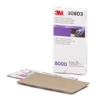 MMM30803 image(0) - 3M 3M Trizact Hookit Foam Sheet 8000