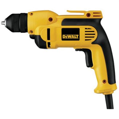 DWTDWD112 image(0) - DeWalt 3/8" VSR PISTOL GRIP DRILL W/KEYLESS ALL-METAL CHU