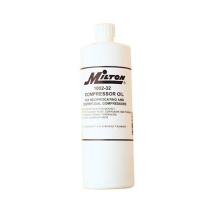 MIL1002-32 image(0) - Milton Industries Compressor Oil, 32oz., Flip Top