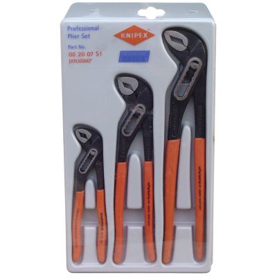 KNP3X88 image(0) - KNIPEX 3 Pc. Alligator Set 7", 10", 12"