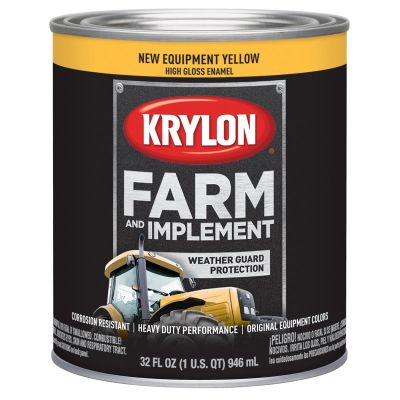 DUP2037 image(0) - Krylon New Equipment Cat Yellow 32 oz. Quart