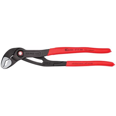 KNP8721300 image(0) - KNIPEX 12 inch Cobra QuickSet Water Pump Pliers