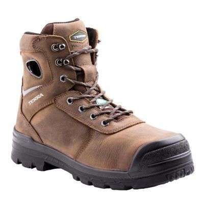 VFIR4004D10W image(0) - Terra Marshal 6" Comp. Toe WP Work Boot, Size 10W