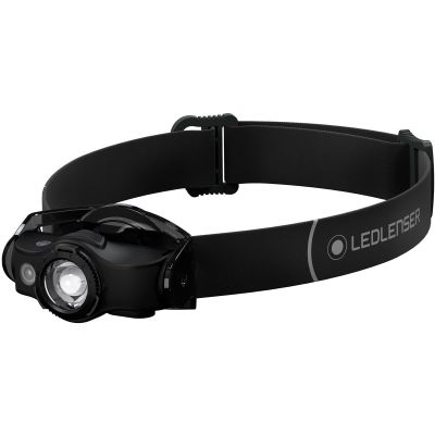 LED880545 image(0) - LEDLENSER INC Black MH4 Recharge Headlamp, 400 Lumens