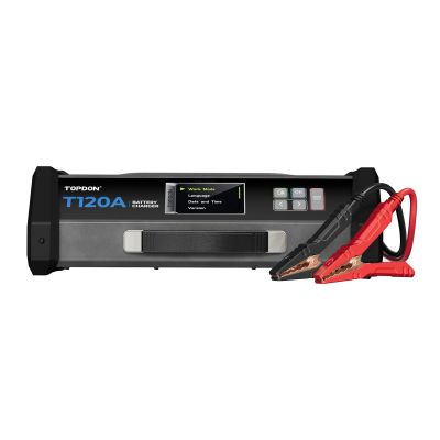 TOPT120000 image(0) - Topdon Tornado120000 - 120A Stable Power Supply and 12V Battery Charger - 6.5 Ft.