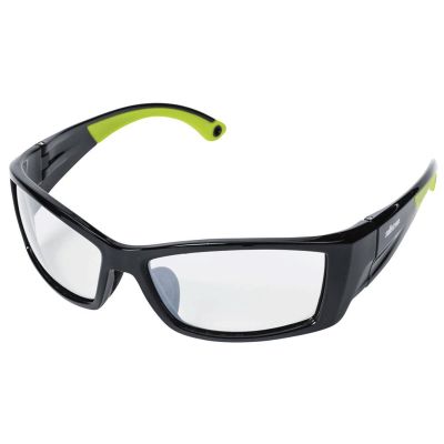 SRWS72402 image(0) - Sellstrom - Safety Glasses - XP460 Series - Indoor/Outdoor Lens -Black/Green Frame - Uncoated