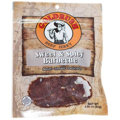 GRJ72138 image(0) - Sweet N Spicy BBQ 2.85 oz. Beef Jerky 12-ct Case