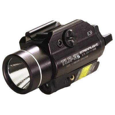 STL69230 image(0) - Streamlight TLR-2s Strobing Rail Mounted Tactical Light with Red Aiming Laser - Black