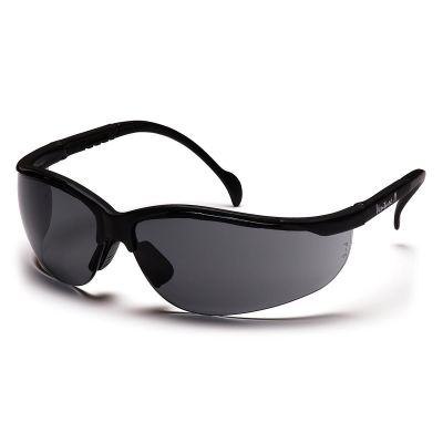 PYRSB1820S image(0) - Pyramex Pyramex Safety - PMXTREME - Black Frame/Gray Lens with Black Cord  , Sold 12/BOX