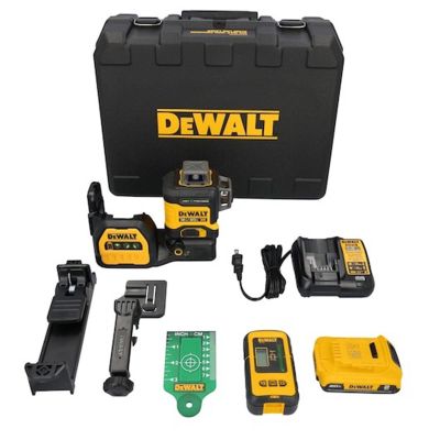 DWTDCLE34033D1 image(0) - DeWalt 20V MAX* XR® 3 x 360 High Precision Green Laser