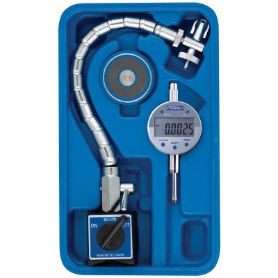 FOW74-585-100 image(0) - Fowler CHROME FLEX MAG SET WITH INDI-XBLUE ELECTRONIC INDICATOR