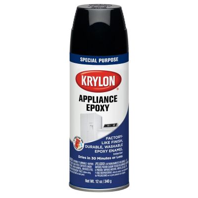 DUP3206 image(0) - Krylon Appliance Epoxies Appliance Black 12 oz.