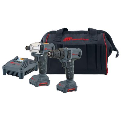 IRTIQV12-203 image(0) - Ingersoll Rand 2 Piece Driver and Drill/Driver IQV12 Cordless Kit