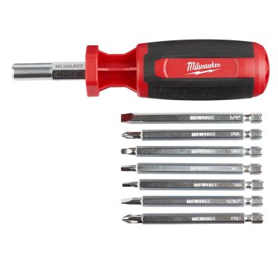 MLW48-22-2132 image(0) - Milwaukee Tool 9-in-1 Square Drive Multi-bit Driver