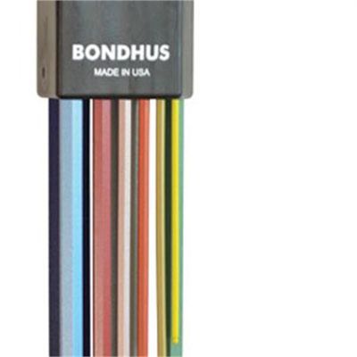 BND69699 image(0) - Bondhus Corp. 9 Pc ColorGuard L Wrench XL