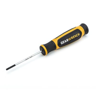 KDT80040H image(0) - GearWrench T8 x 60mm Mini Torx® Dual Material Screwdriver