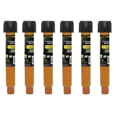TRATP9860-P6 image(0) - Tracer Products 0.5 oz R-134a/PAG EZ-Ject A/C dye 6 Pack