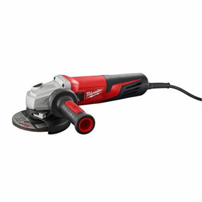 MLW6117-33D image(0) - Milwaukee Tool 13 Amp 5"   Small Angle Grinder  Slide, Lock-On