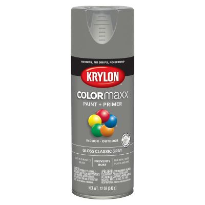 DUP5513 image(0) - Krylon Gloss Classic Gray 12 oz.