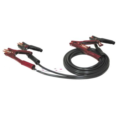 ASO6157 image(0) - BOOSTER CABLE 500A 12FT 4 AWG SIDE TERMINAL ADAPT